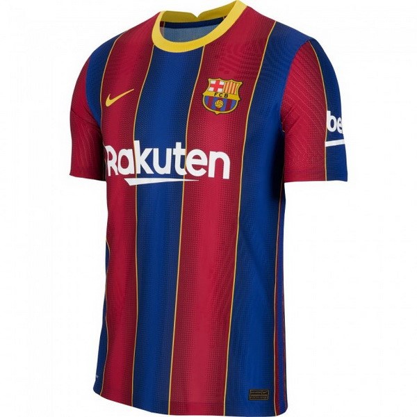Camiseta Barcelona Primera Equipación 2020-2021 Azul Rojo